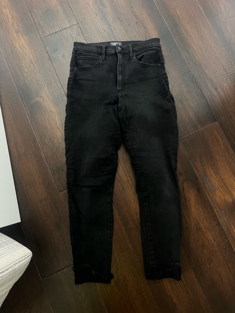 Ultra high rise super skinny Black Skinny Jeans